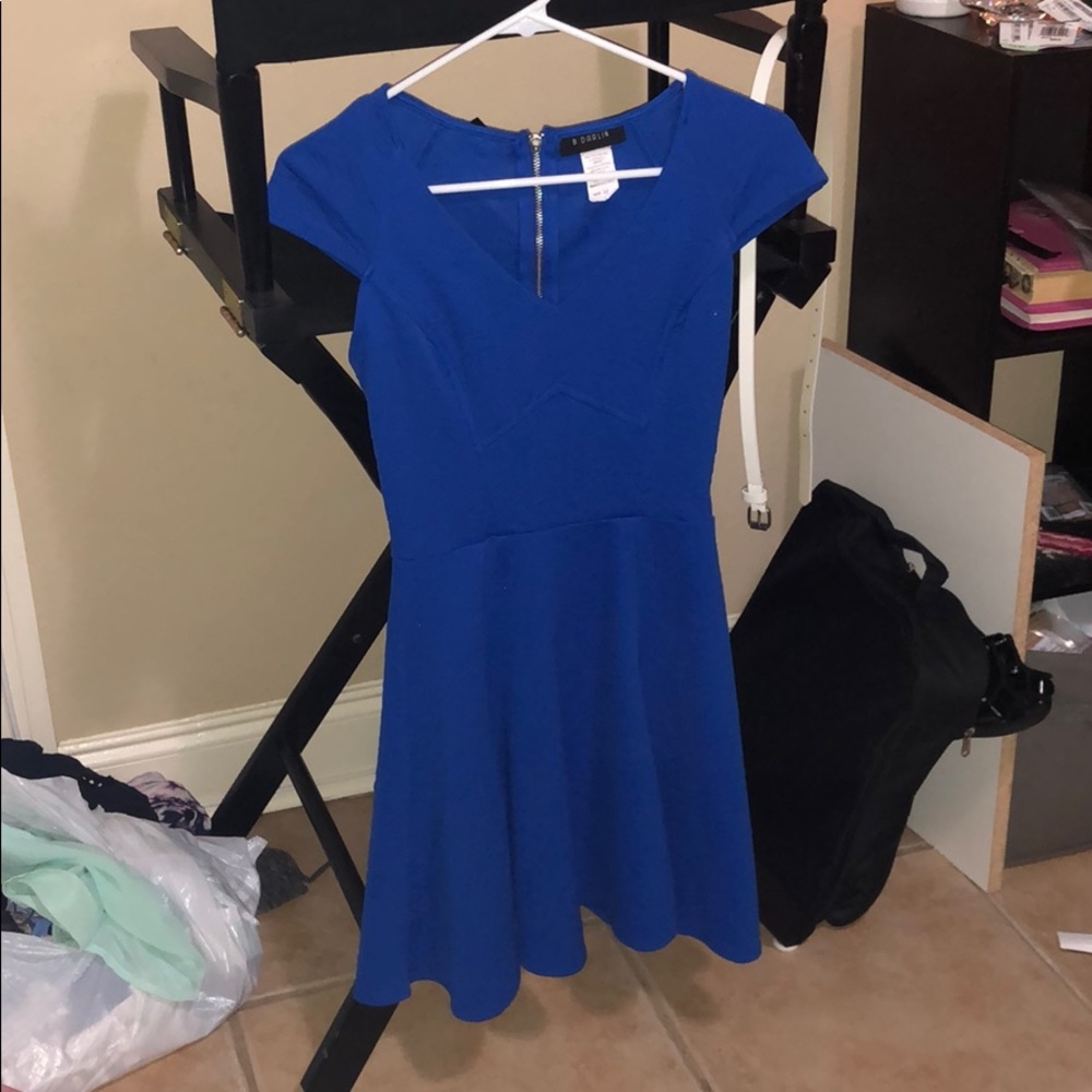 Short Blue Dress